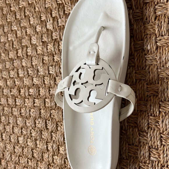 TORY BURCH Miller Cloud Sandals in New Ivory - Picture 3 of 3